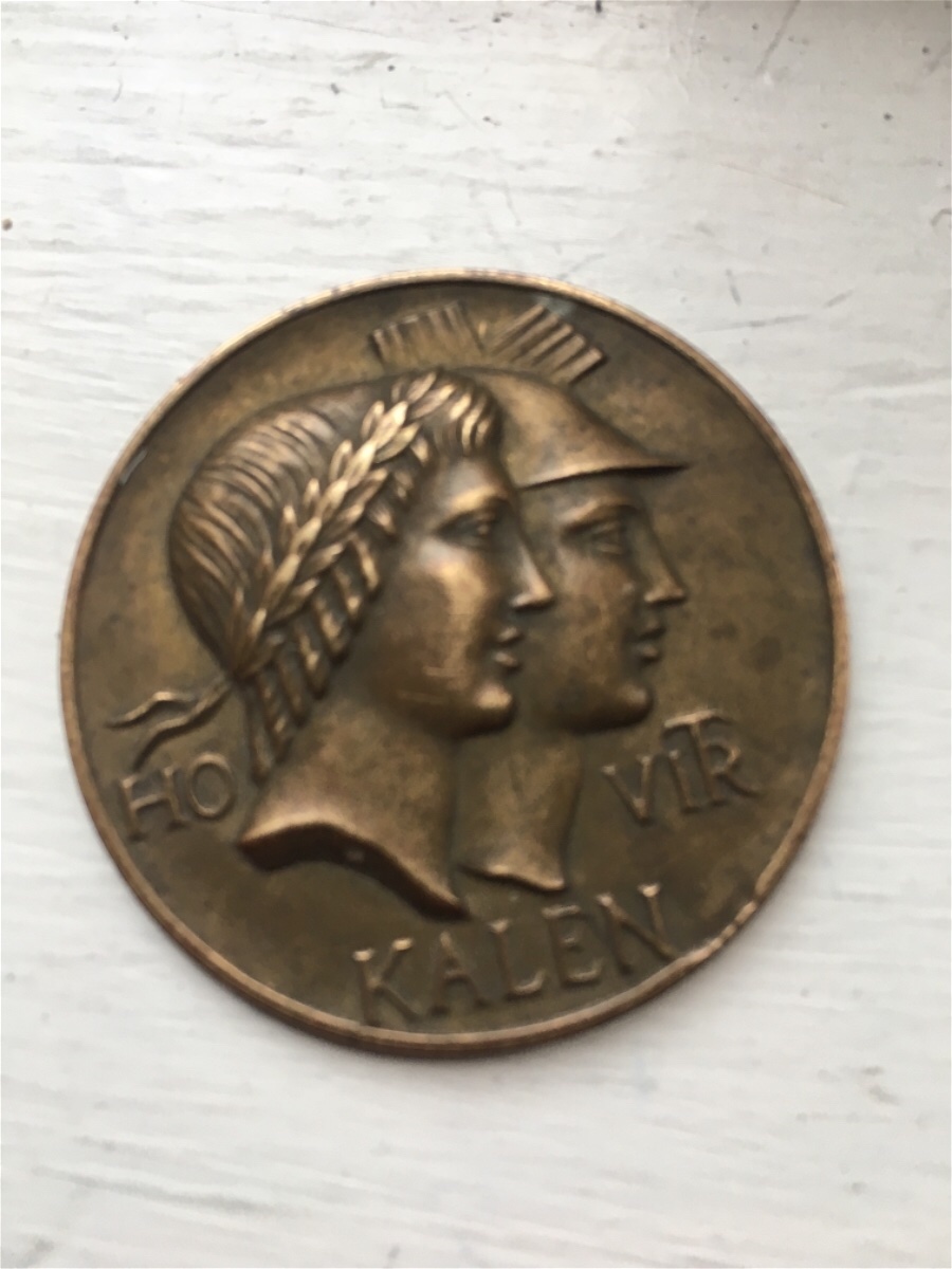 Please-Help-Identify-Id:-Modern-Medal-Repro-Of-Roman-Denarius